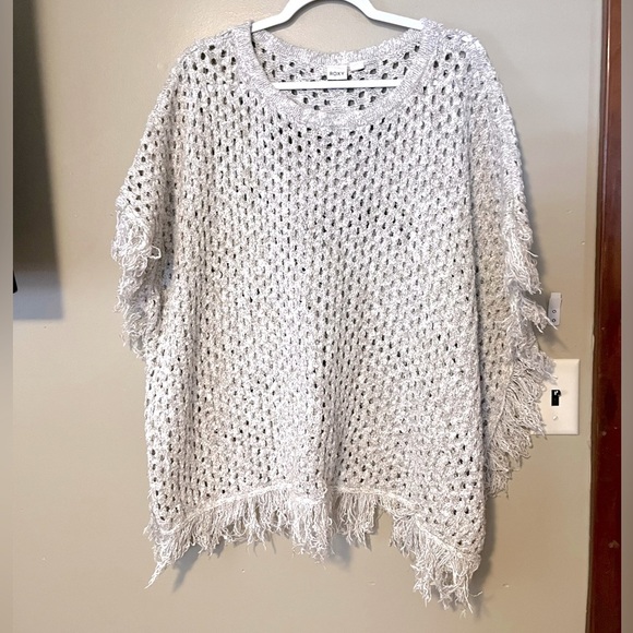 Roxy Perfect Surf Fringe Poncho - Picture 3 of 7